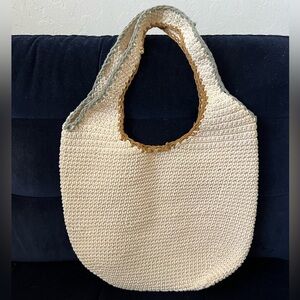 Madewell Hand Crochet Cotton Shopper Bag